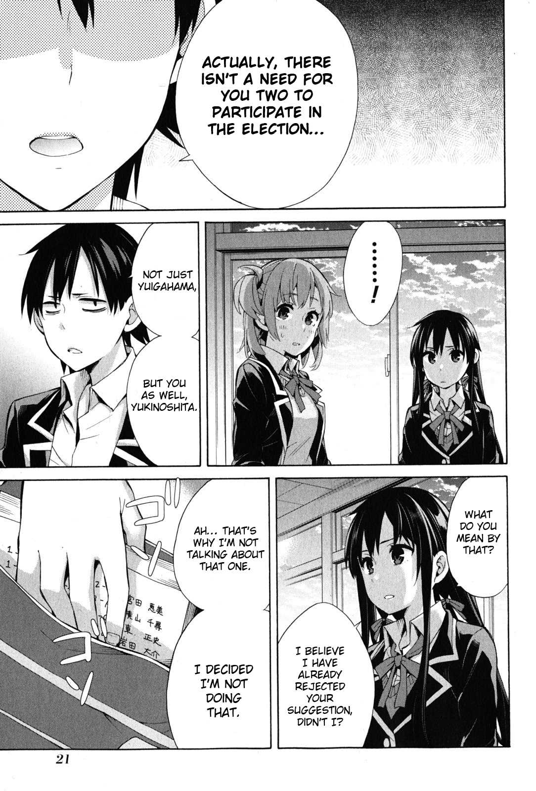 Yahari Ore No Seishun Rabukome Wa Machigatte Iru. - Mougenroku - Chapter 34