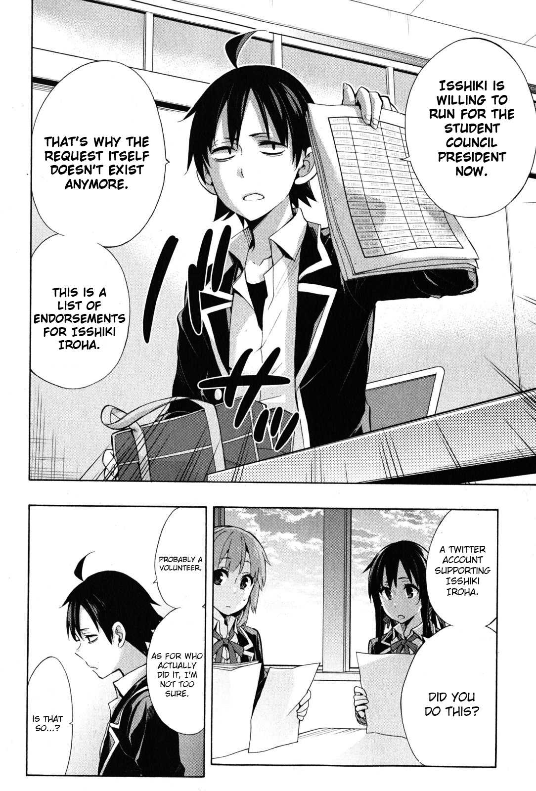 Yahari Ore No Seishun Rabukome Wa Machigatte Iru. - Mougenroku - Chapter 34