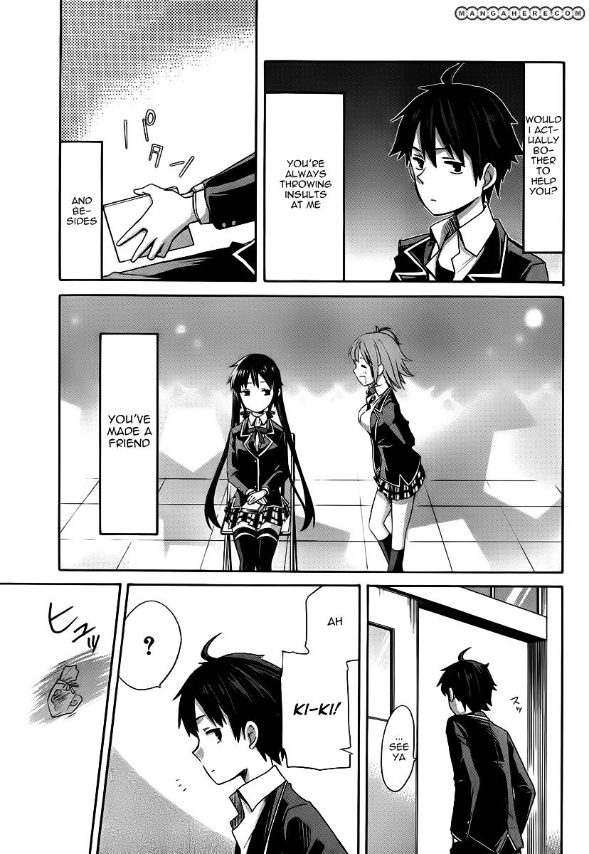 Yahari Ore No Seishun Rabukome Wa Machigatte Iru. - Mougenroku - Chapter 2 : No Friends, Thus No Girlfriends