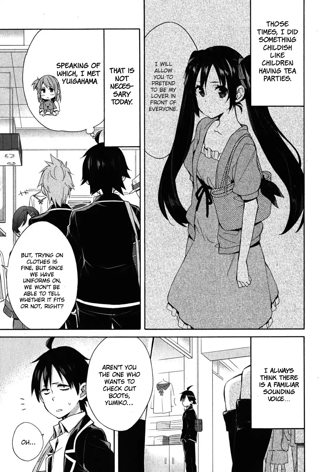 Yahari Ore No Seishun Rabukome Wa Machigatte Iru. - Mougenroku - Chapter 32