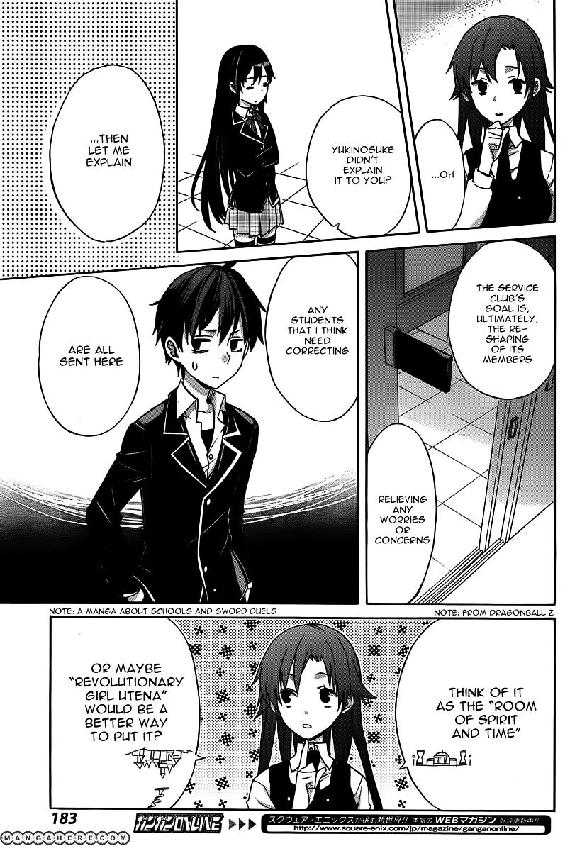 Yahari Ore No Seishun Rabukome Wa Machigatte Iru. - Mougenroku - Chapter 1