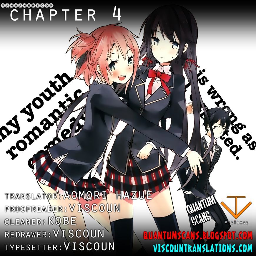 Yahari Ore No Seishun Rabukome Wa Machigatte Iru. - Mougenroku - Chapter 4 : How Did Things Become Like This?!