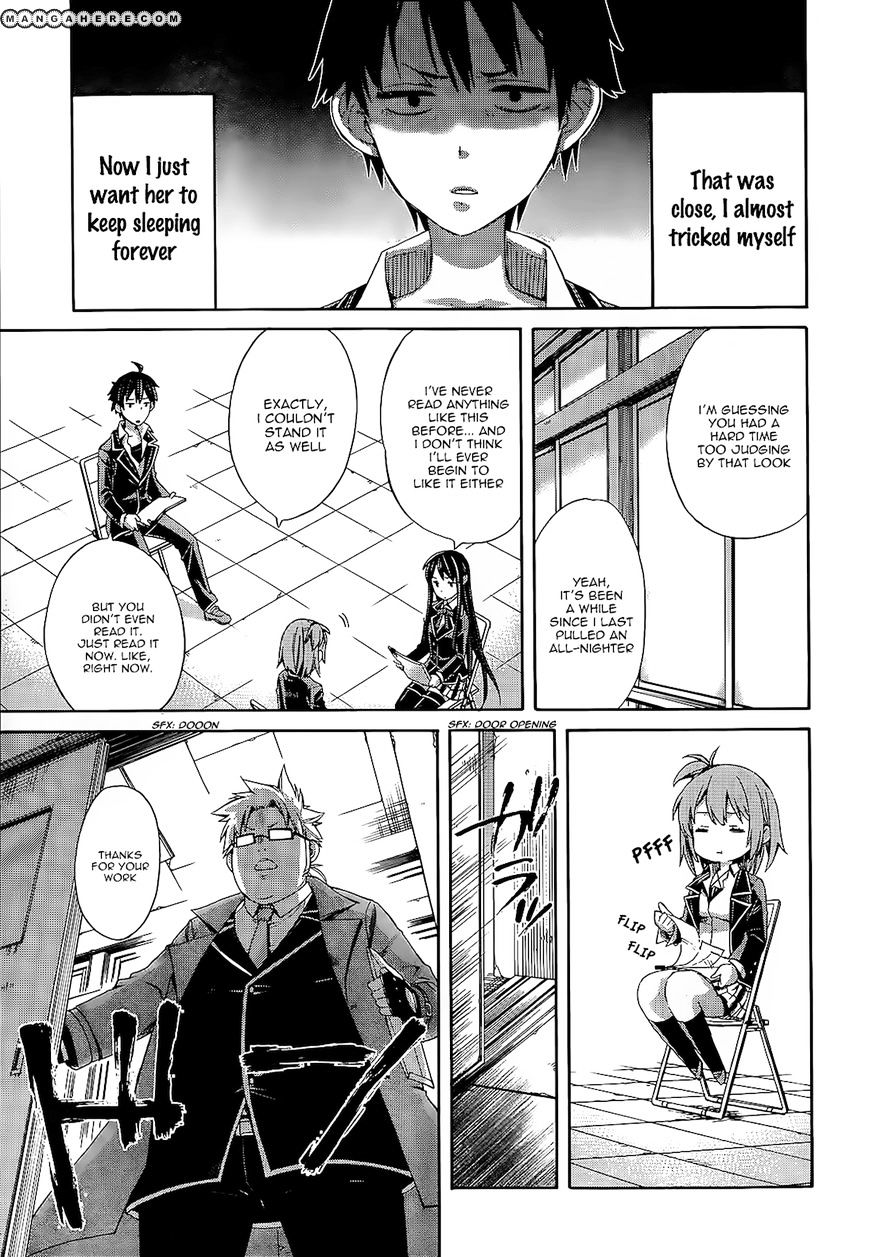 Yahari Ore No Seishun Rabukome Wa Machigatte Iru. - Mougenroku - Chapter 4 : How Did Things Become Like This?!