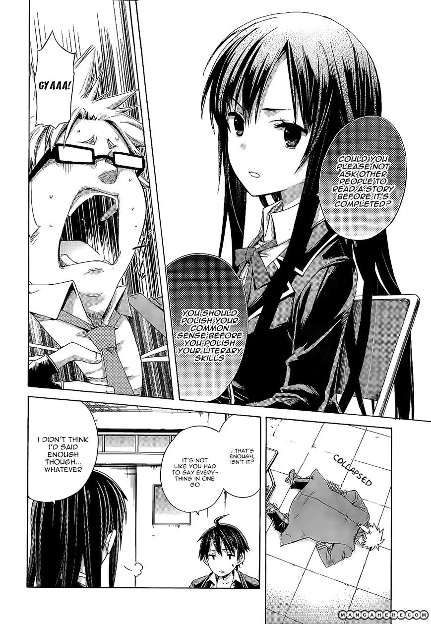 Yahari Ore No Seishun Rabukome Wa Machigatte Iru. - Mougenroku - Chapter 4 : How Did Things Become Like This?!