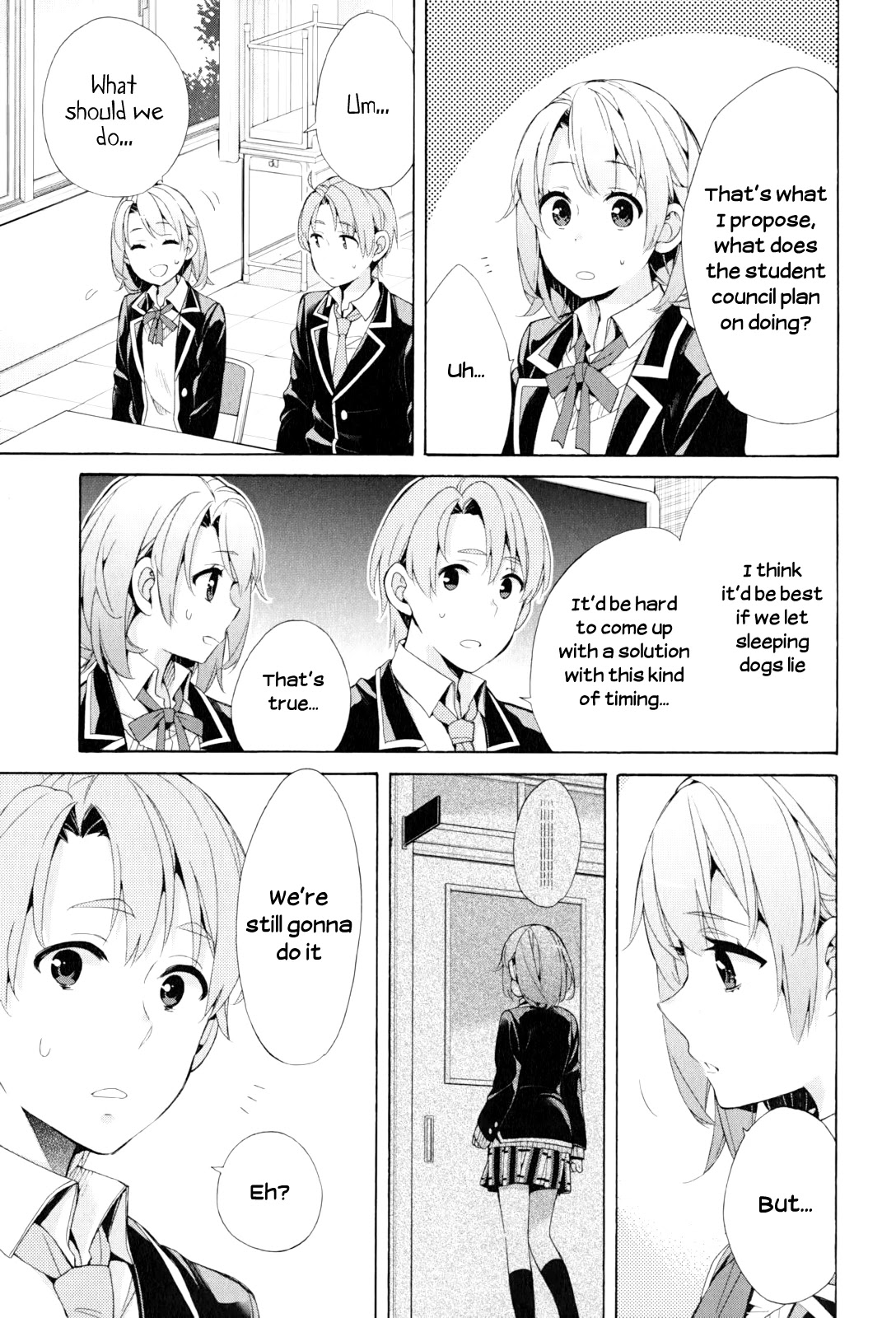 Yahari Ore No Seishun Rabukome Wa Machigatte Iru. - Mougenroku - Chapter 44