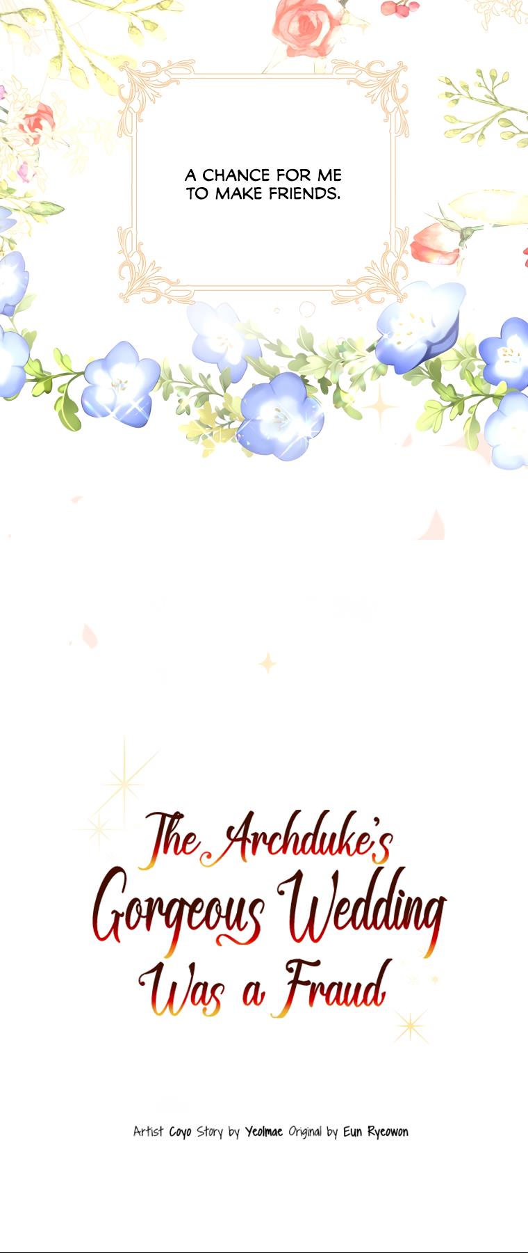 The Archduke's Gorgeous Wedding Was A Fraud - Vol.1 Chapter 30