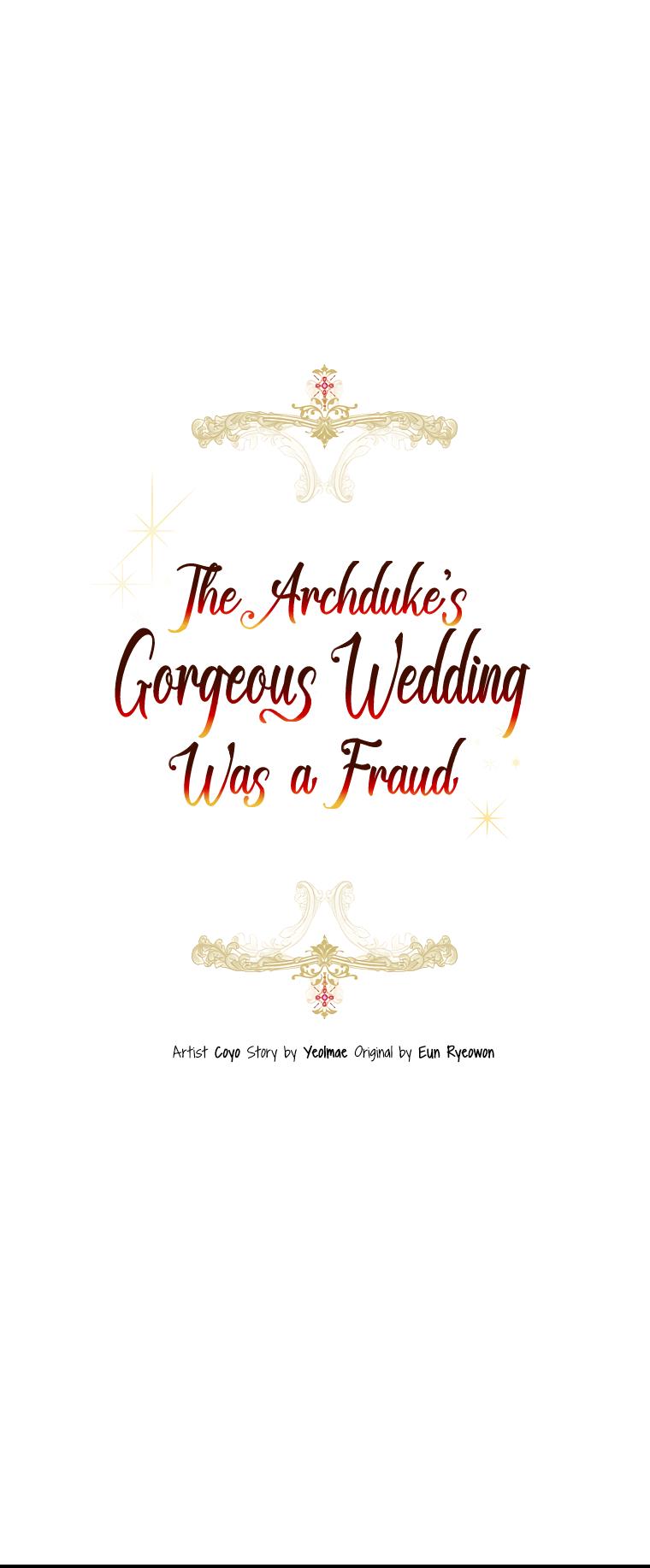 The Archduke's Gorgeous Wedding Was A Fraud - Vol.1 Chapter 24