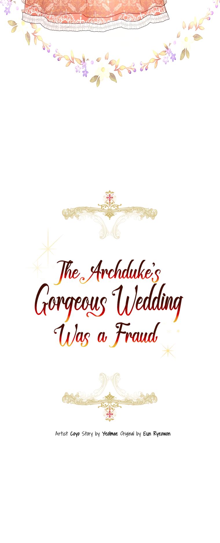 The Archduke's Gorgeous Wedding Was A Fraud - Vol.1 Chapter 28