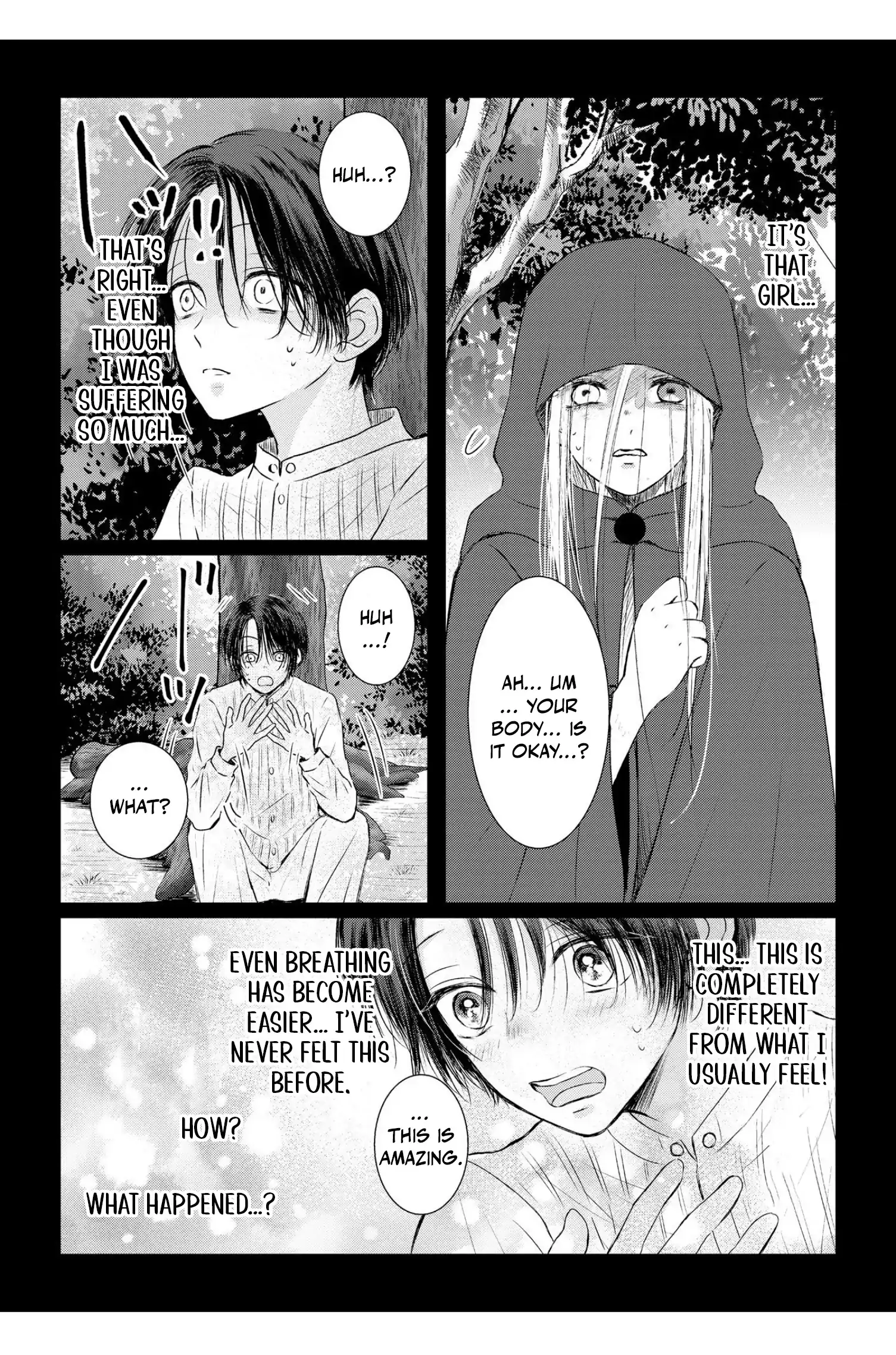 ‏hiding your eyes is such a shame you are incredibly beautiful - Chapter 8