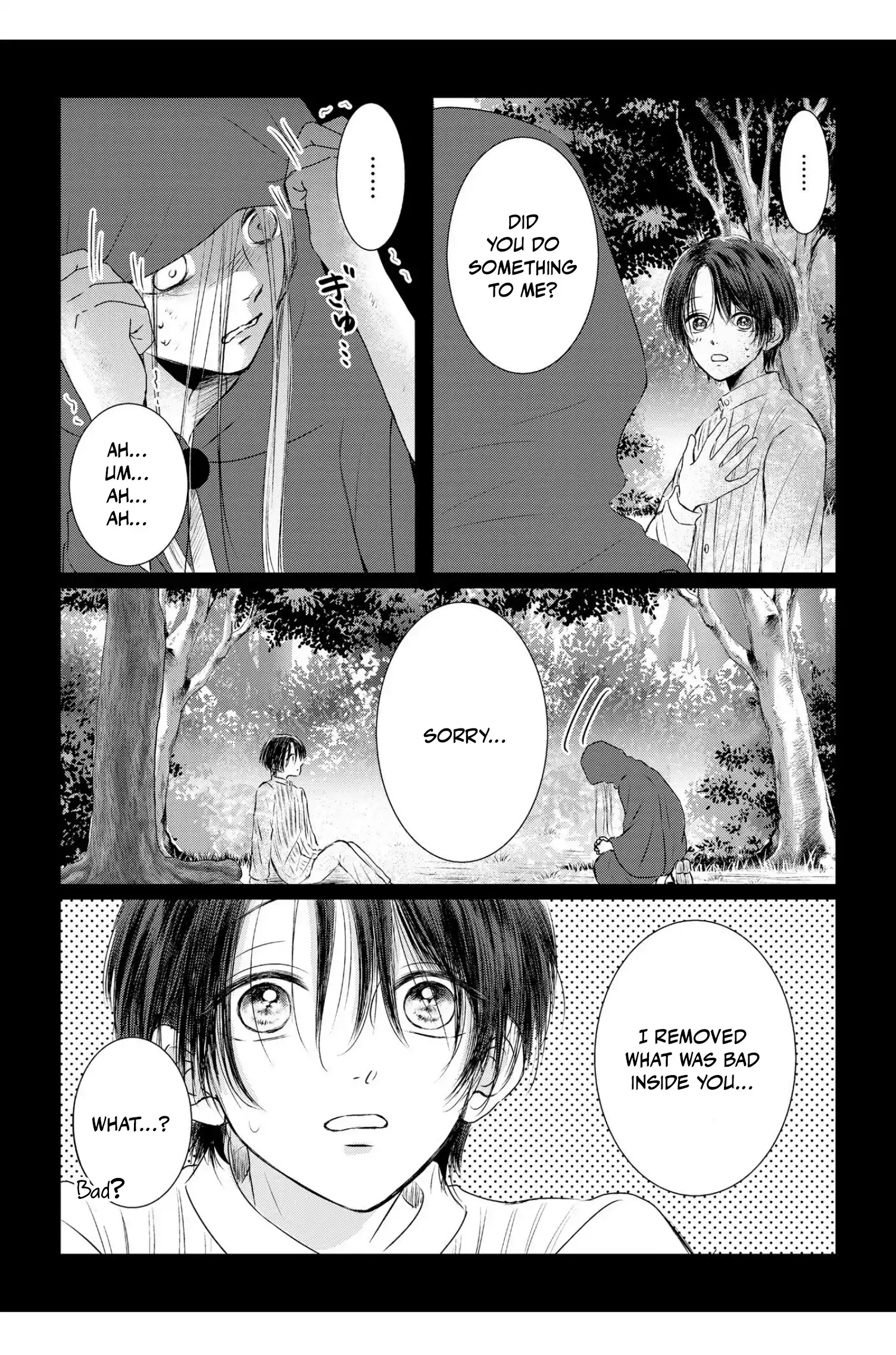 ‏hiding your eyes is such a shame you are incredibly beautiful - Chapter 8