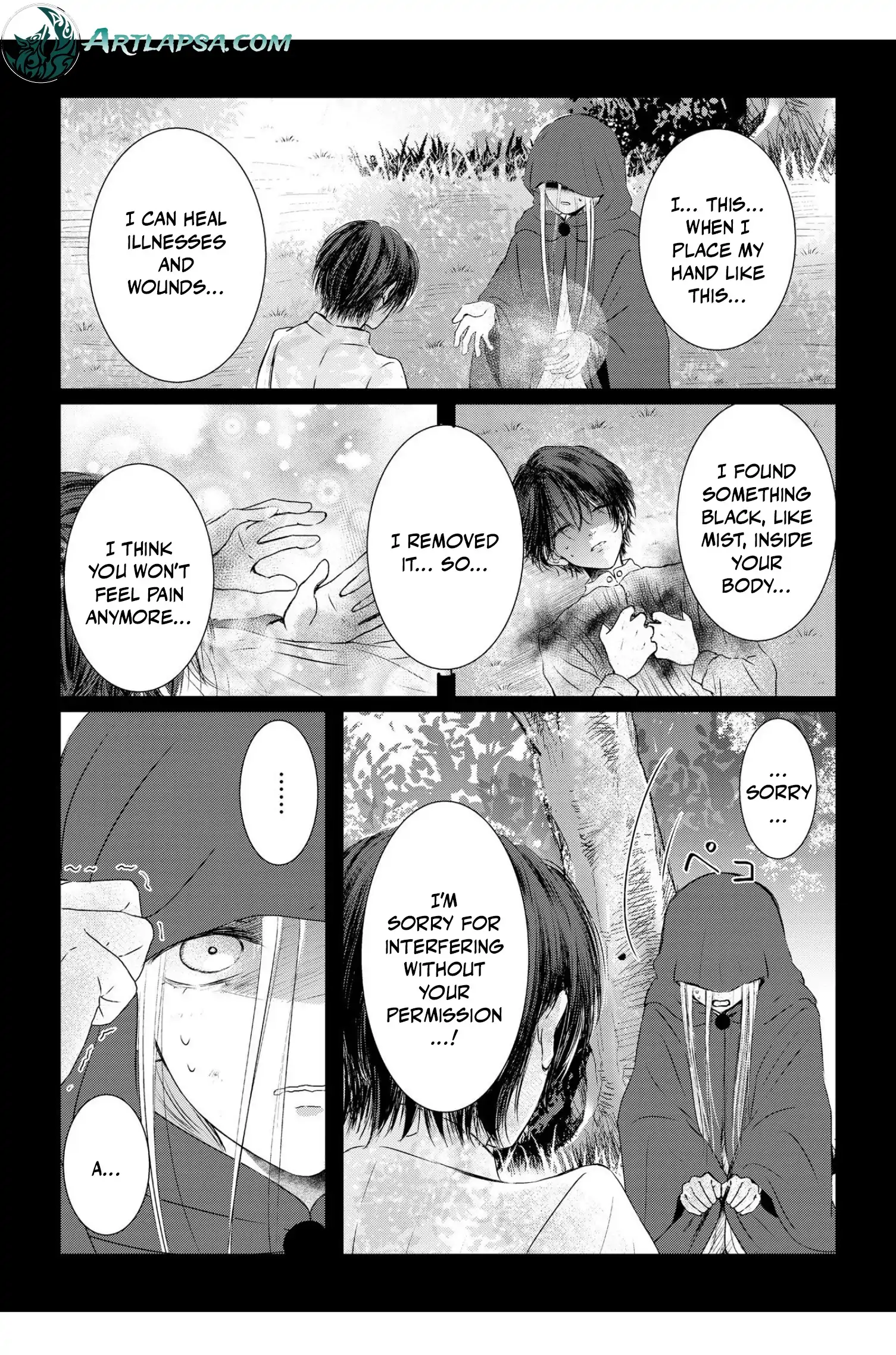 ‏hiding your eyes is such a shame you are incredibly beautiful - Chapter 8