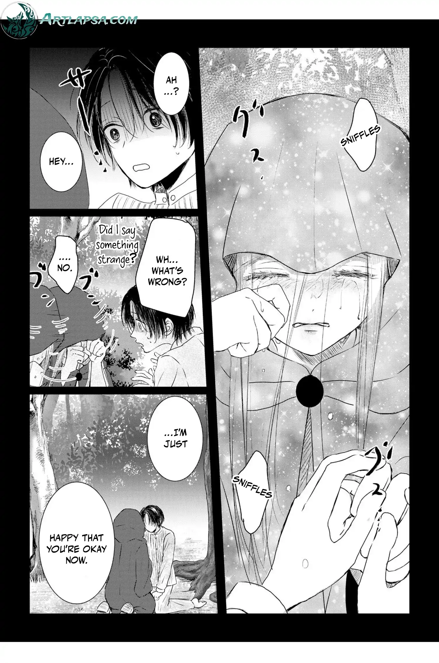 ‏hiding your eyes is such a shame you are incredibly beautiful - Chapter 8