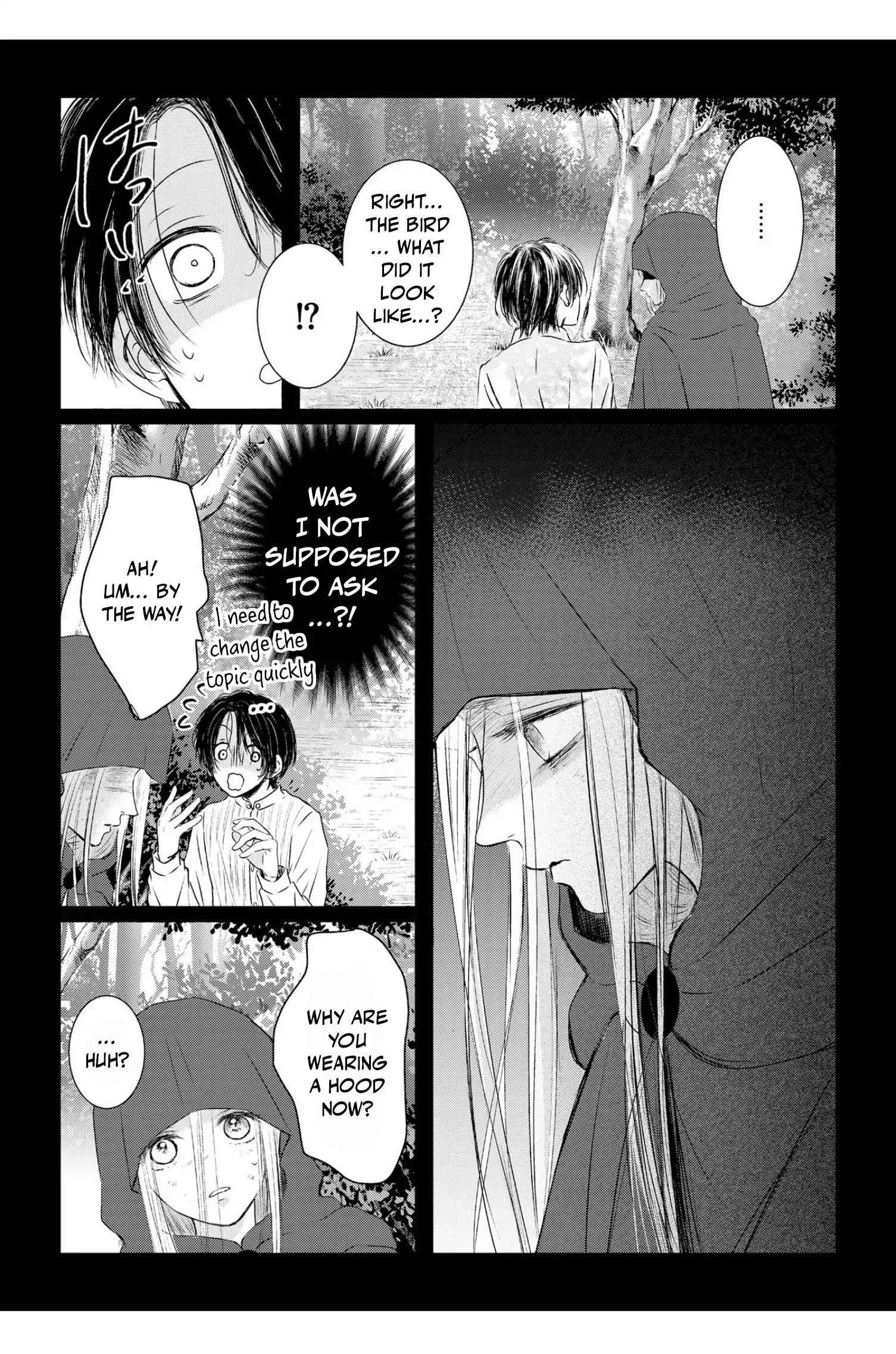 ‏hiding your eyes is such a shame you are incredibly beautiful - Chapter 8