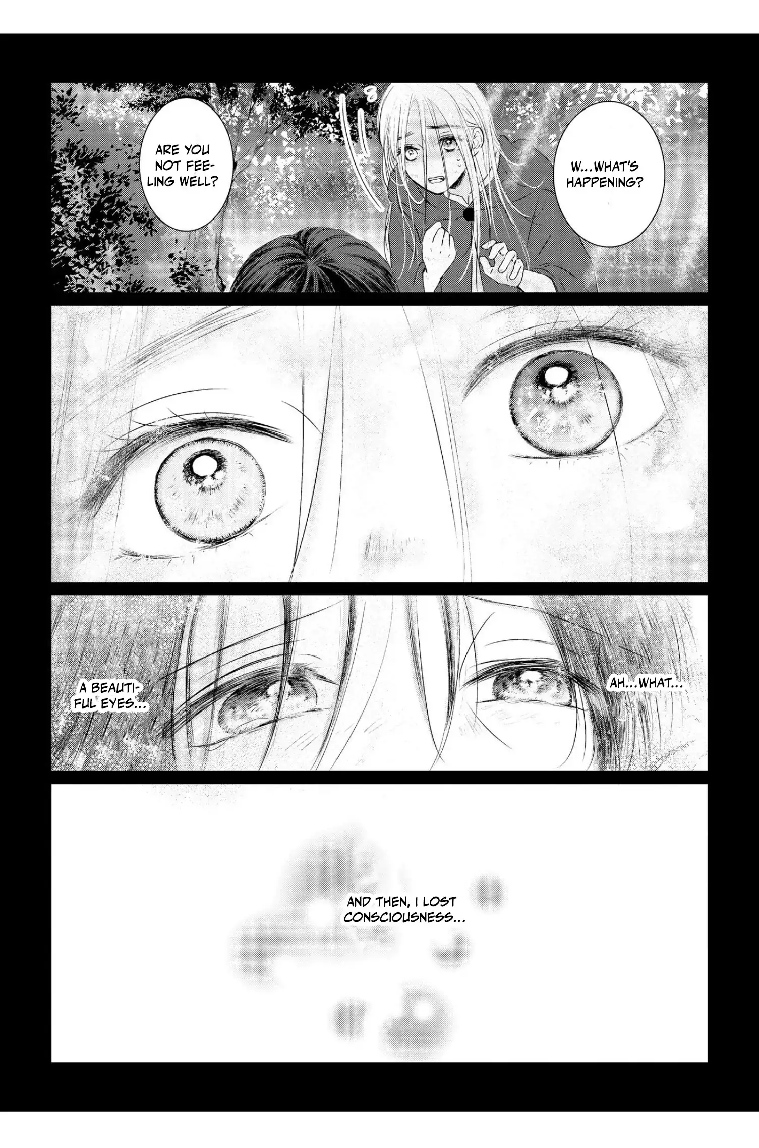 ‏hiding your eyes is such a shame you are incredibly beautiful - Chapter 7