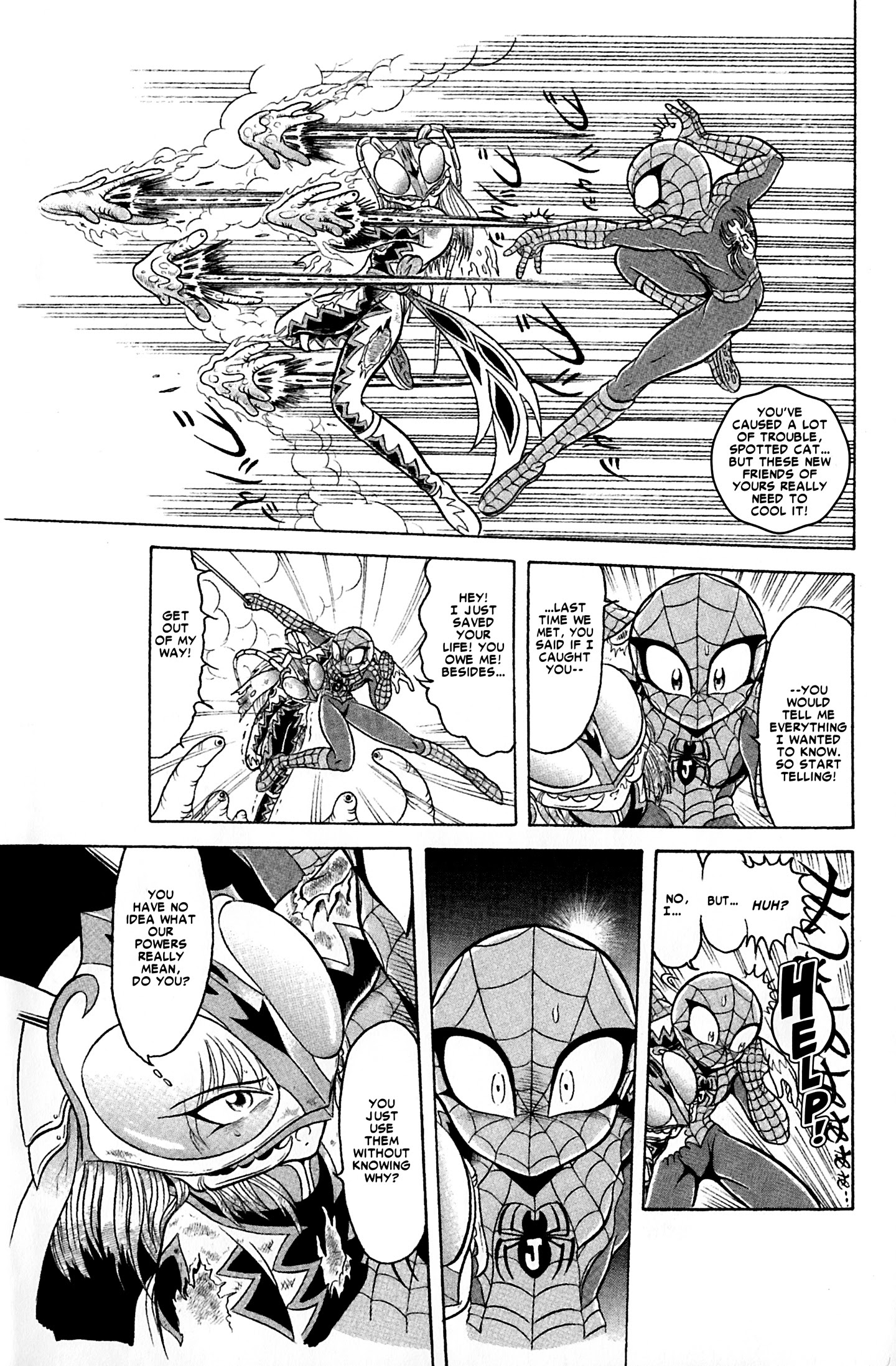 Spider-Man J - Vol.2 Chapter 7: The Moth & The Flame