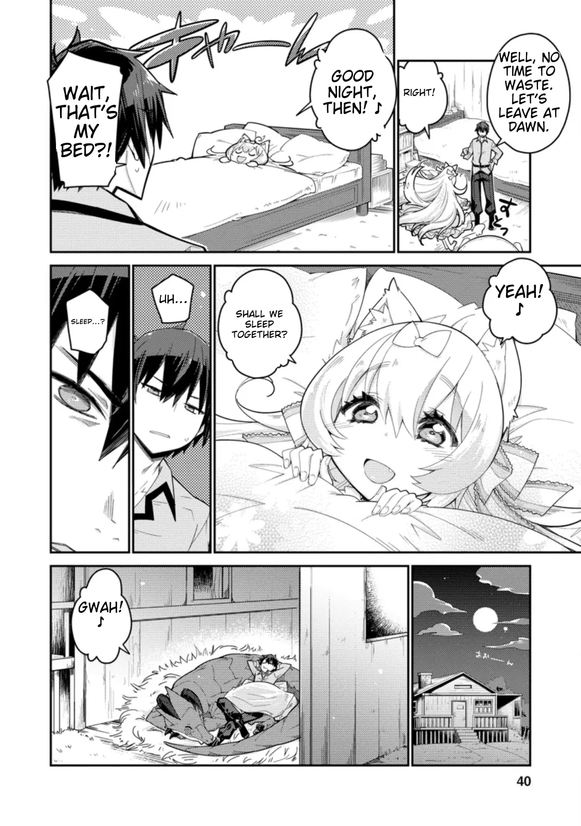 Kemono No Kuni Ni Kou Taiguu De Manekareru: Mori De Tasuketa Shinjuu To Kemomimi Bishoujotachi Ni Mechakucha Dekiaisare Nagara Slow Life O Tanoshinderu - Vol.1 Chapter 2