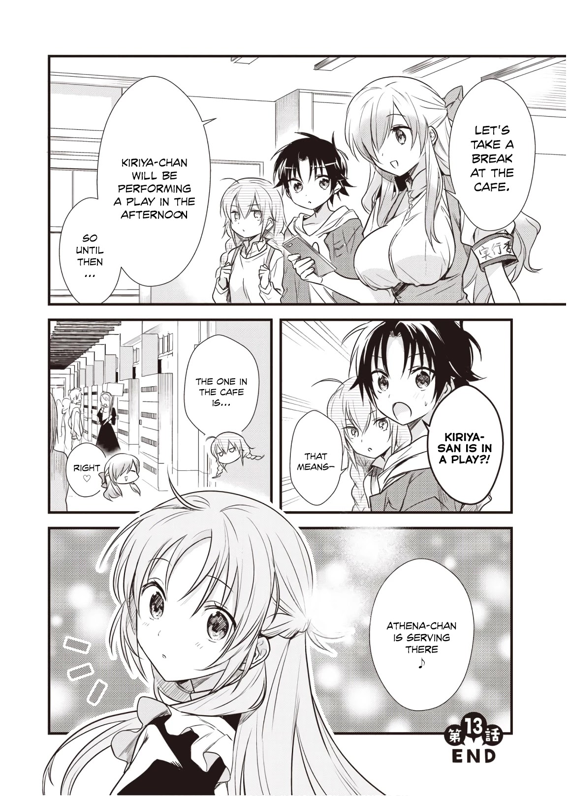 Megami-Ryou No Ryoubo-Kun. - Chapter 13