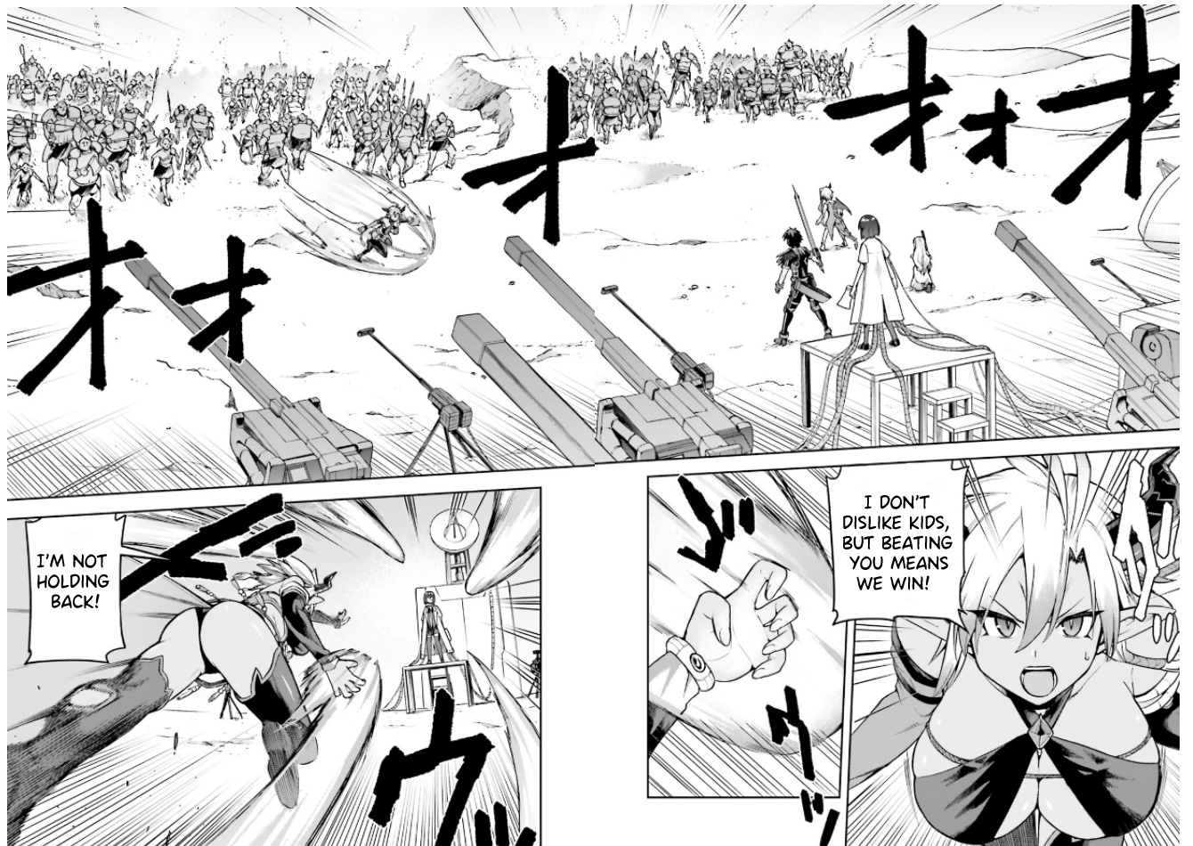 Combatants Will Be Dispatched! - Vol.9 Chapter 50: Heine Of The Flame Vs Lilith The Black!