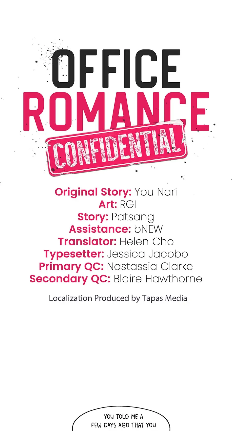 Office Romance Confidential - Chapter 71