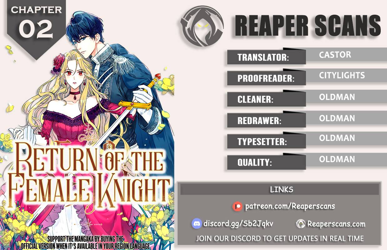 Return Of The Female Knight - Chapter 2