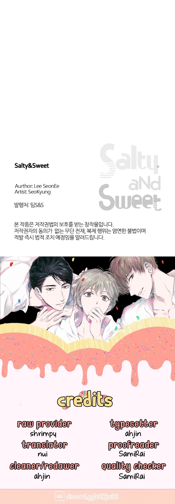 Salty & Sweet - Chapter 1