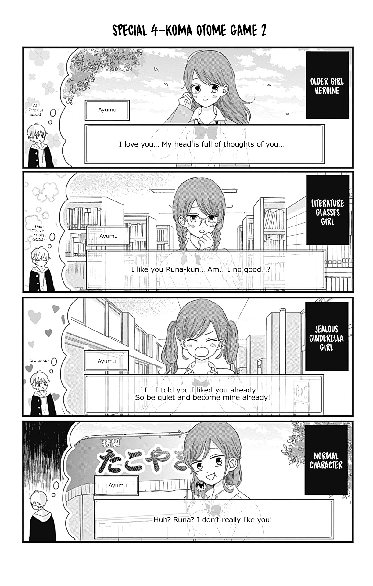 Tsuki No Oki Ni Mesu Mama - Vol.1 Chapter 8.6: 4 Koma Special