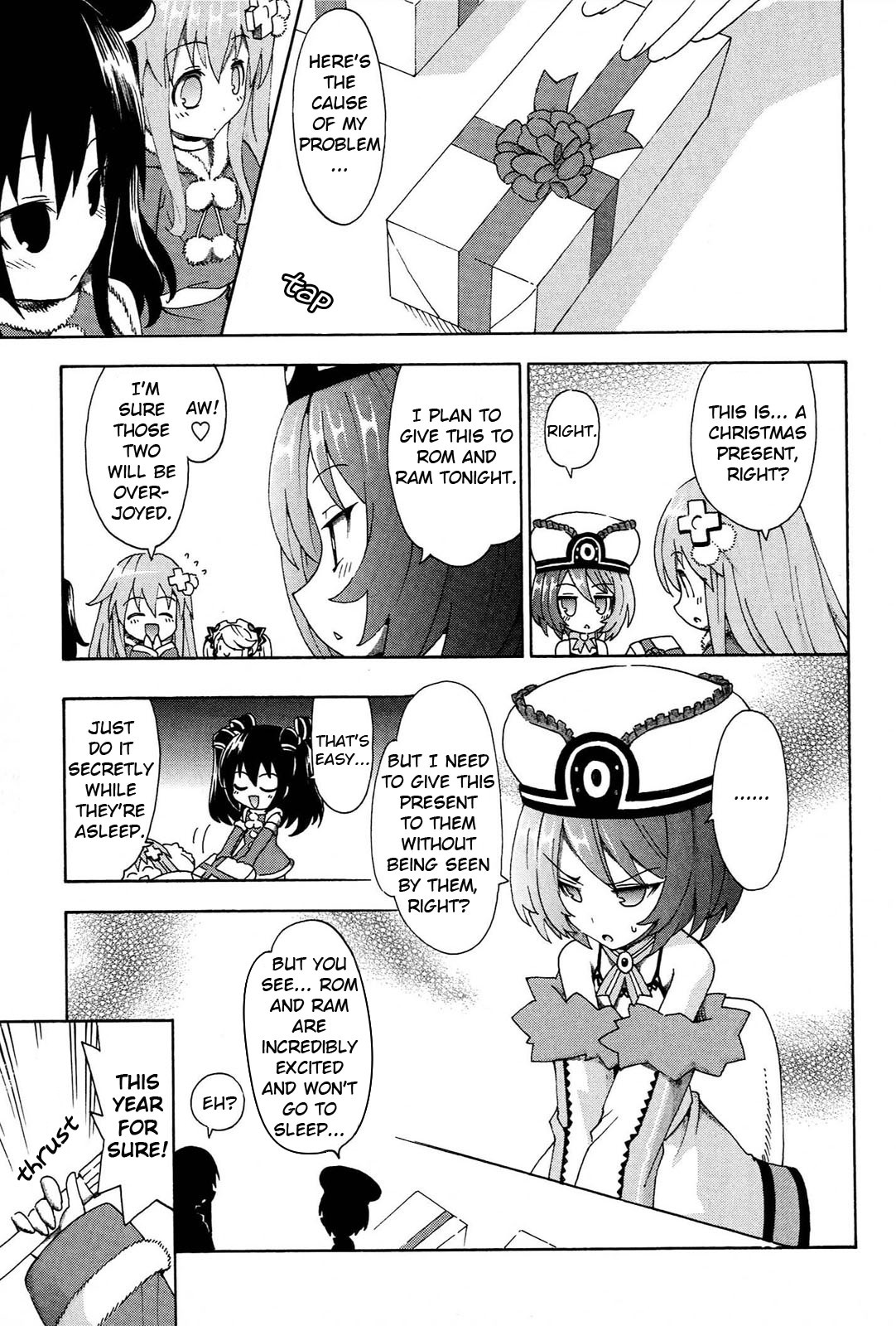 Choujigen Game Neptune - Megami Tsuushin - Chapter 14