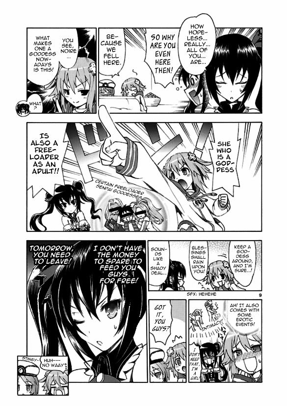 Choujigen Game Neptune - Megami Tsuushin - Vol.1 Chapter 1 : Goddesses Aren't Peaceful!?