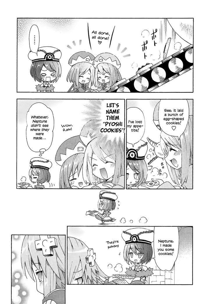 Choujigen Game Neptune - Megami Tsuushin - Vol.2 Chapter 11 : Beware Of Overeating! The Goddesses And The Autumn Appetite