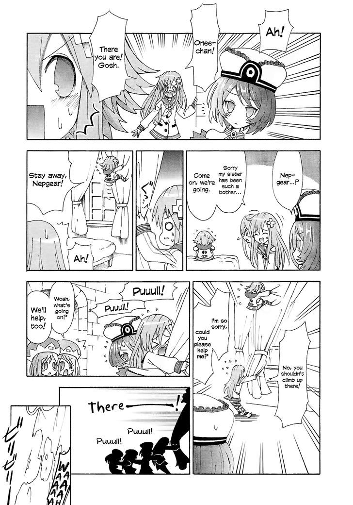 Choujigen Game Neptune - Megami Tsuushin - Vol.2 Chapter 11 : Beware Of Overeating! The Goddesses And The Autumn Appetite