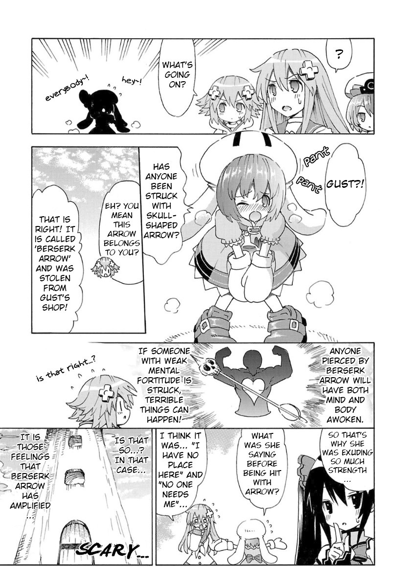 Choujigen Game Neptune - Megami Tsuushin - Chapter 35: The Legend Of Rei The Unrivaled?!