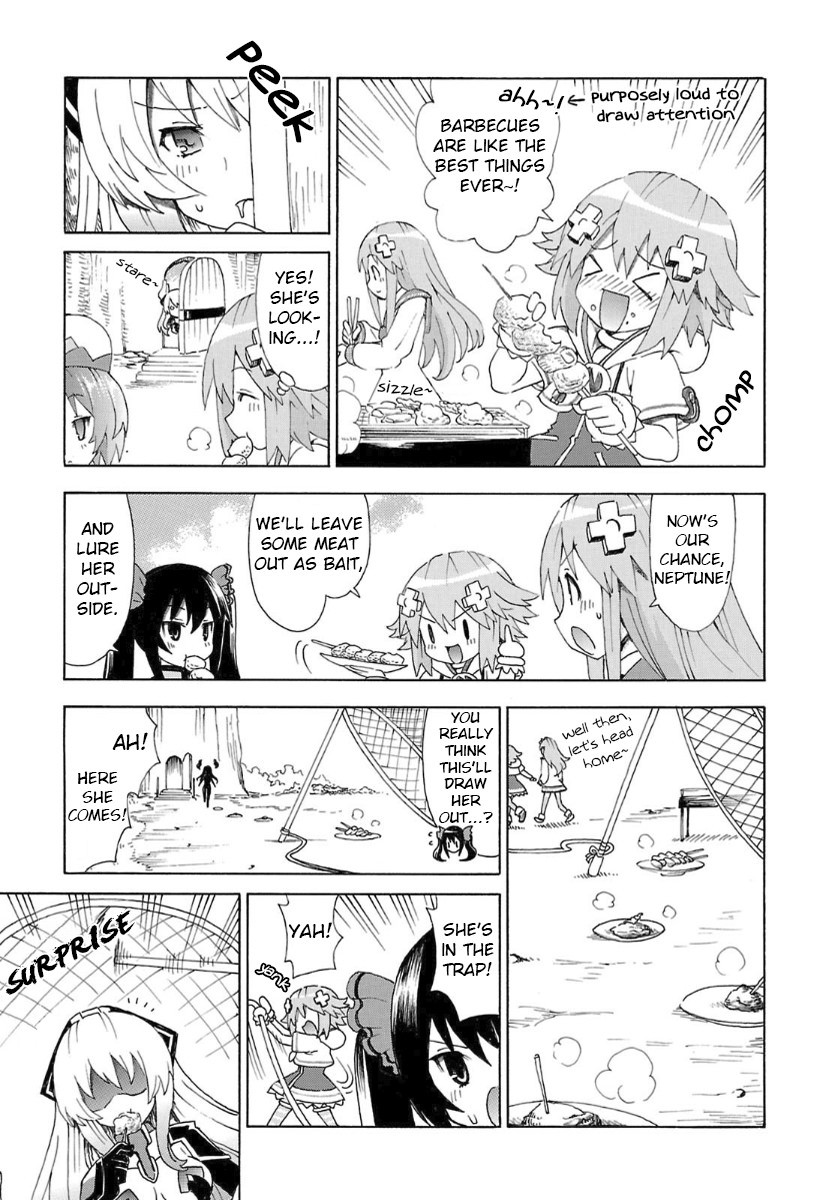 Choujigen Game Neptune - Megami Tsuushin - Chapter 35: The Legend Of Rei The Unrivaled?!