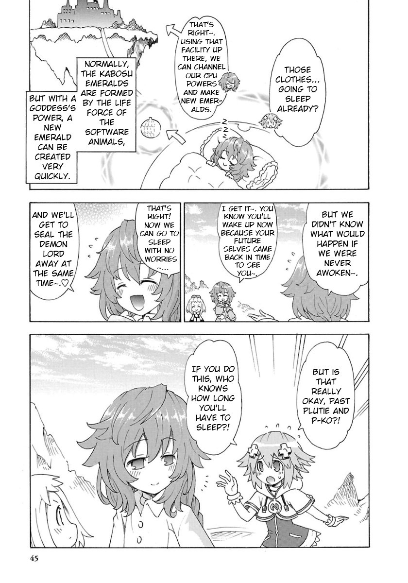 Choujigen Game Neptune - Megami Tsuushin - Chapter 30