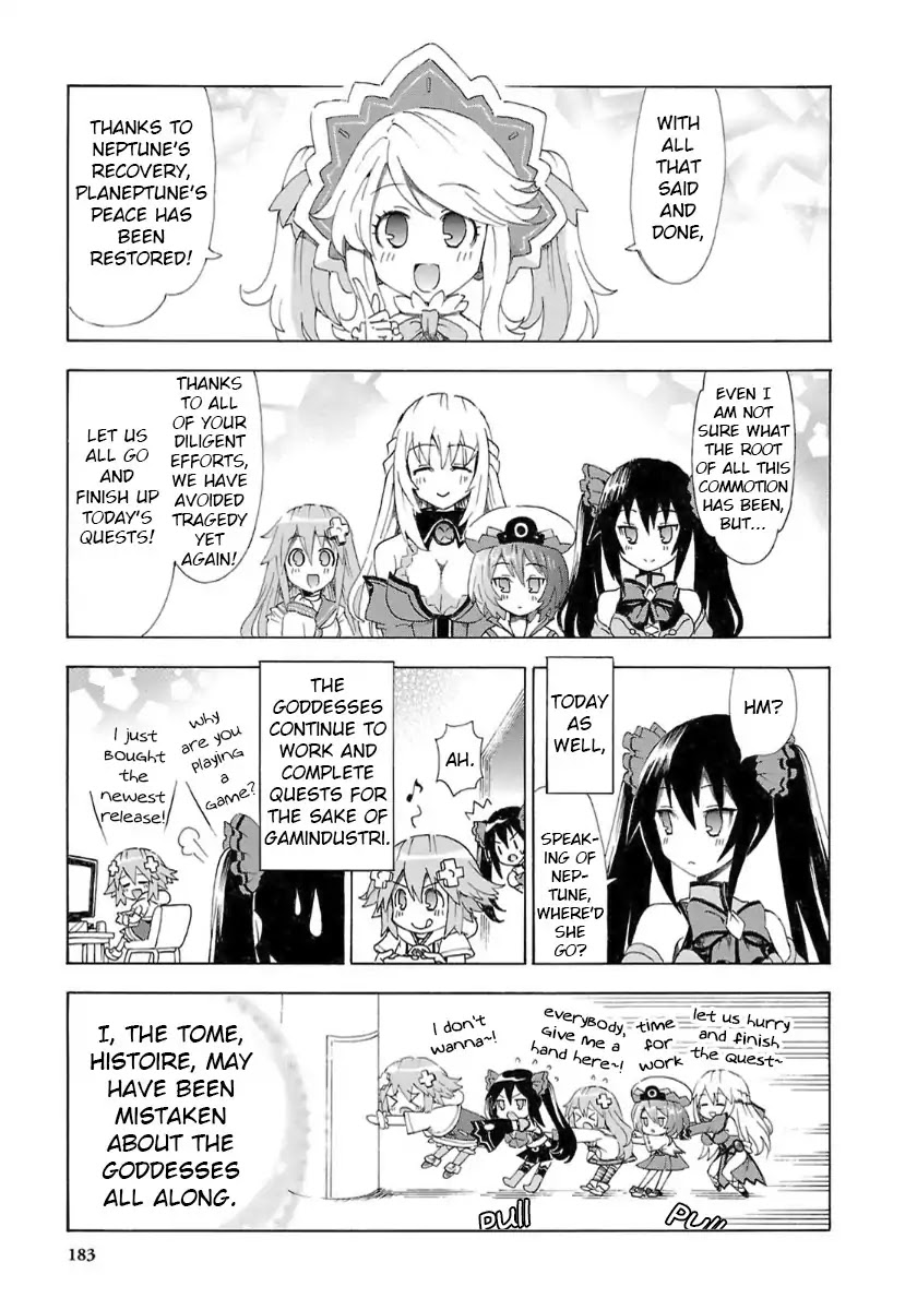 Choujigen Game Neptune - Megami Tsuushin - Chapter 37: Hold The Reset Button When Turning The Power Off