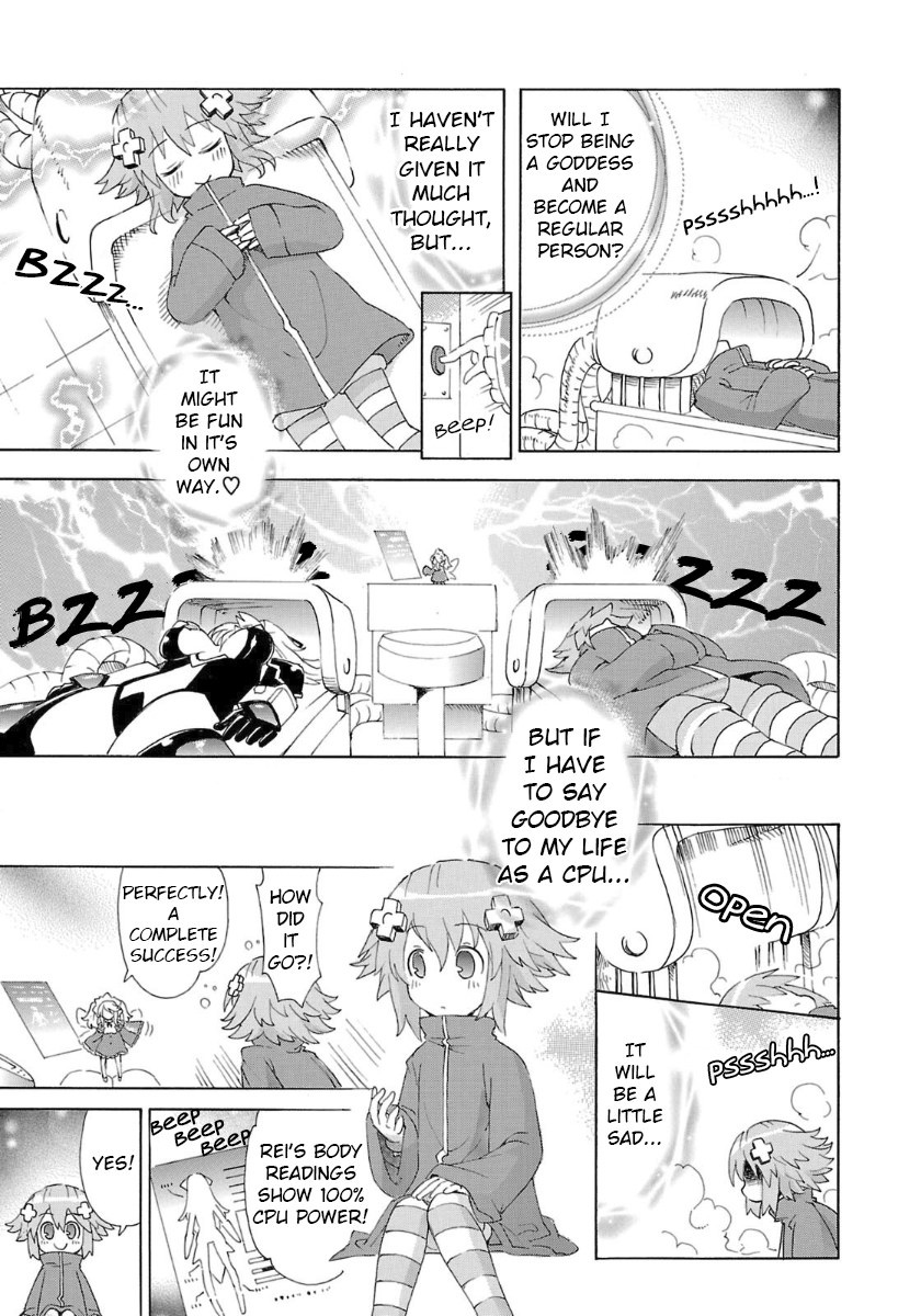 Choujigen Game Neptune - Megami Tsuushin - Chapter 36: Goodbye, Cpu Power?!