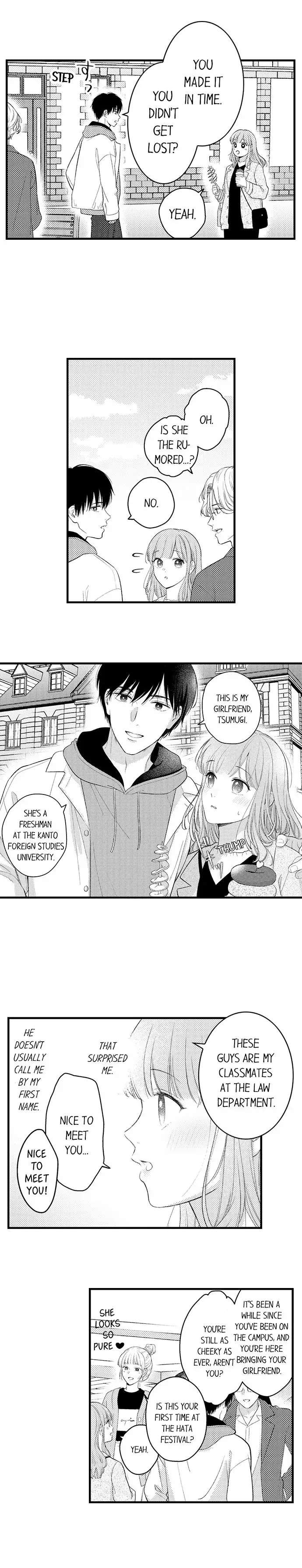 3-Byogo, Yaju.~ Goukon De Sumi Ni Ita Kare Wa Midarana Nikushoku Deshita - Chapter 61