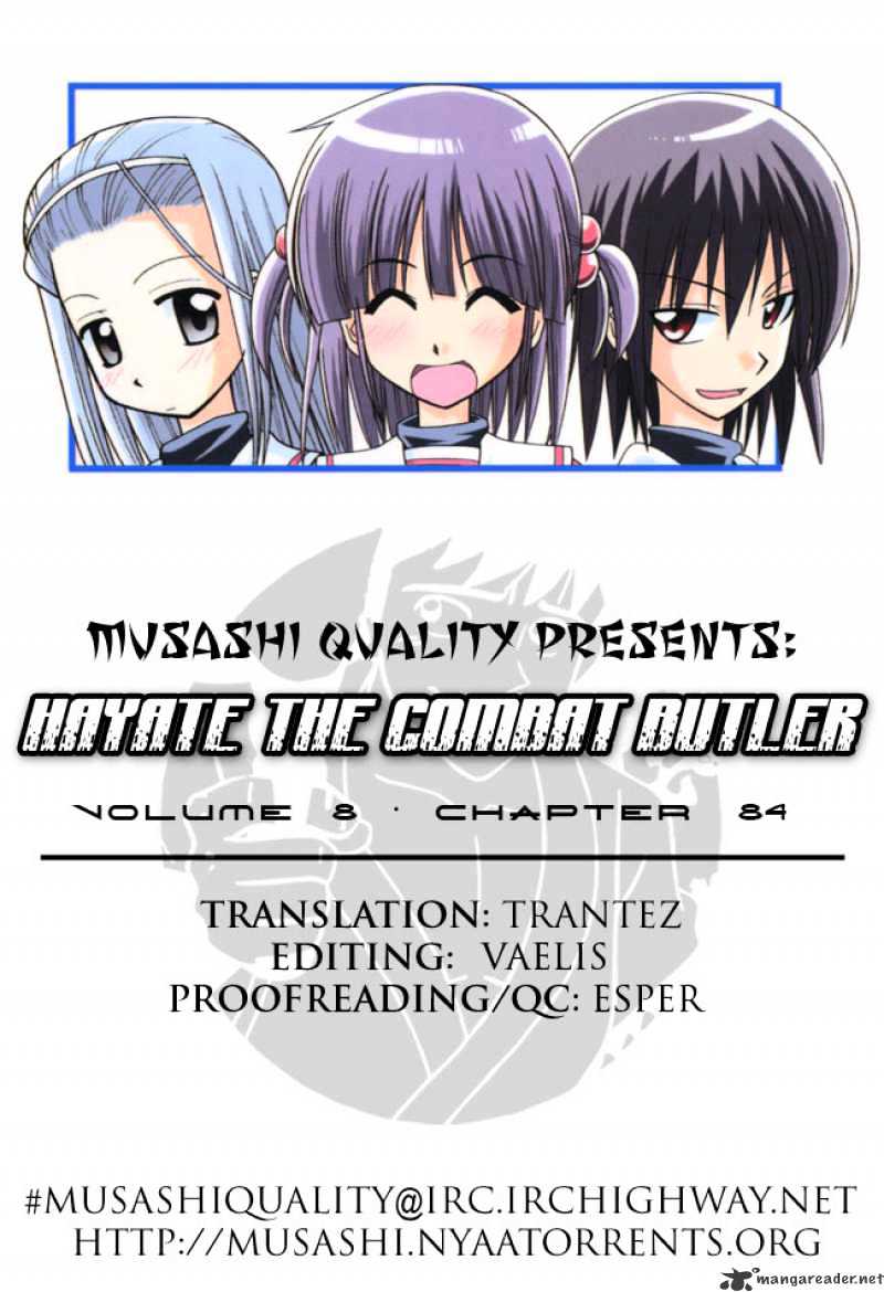 Hayate No Gotoku! - Chapter 84 : 130Cm Dandie And Protect My Earth, Darling!