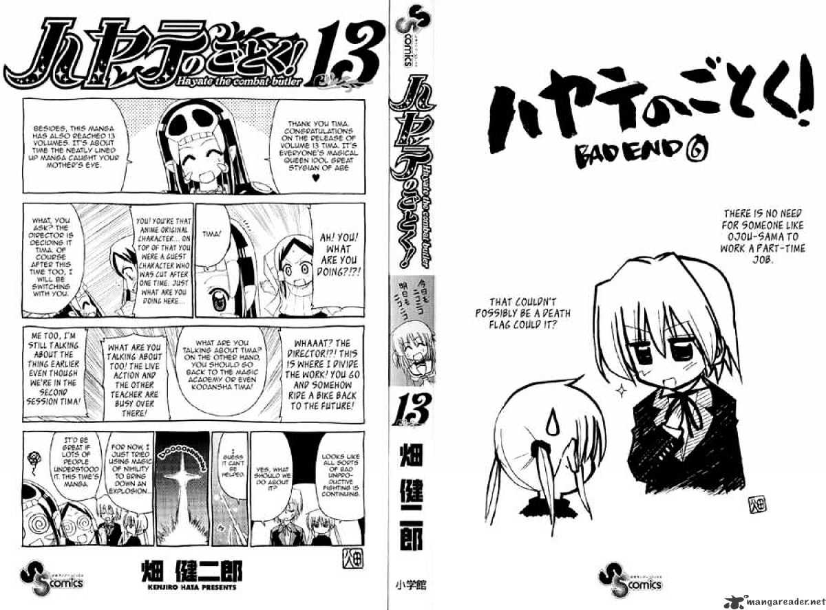 Hayate No Gotoku! - Chapter 130 : The Determination To Live Is Stronger Than Anything