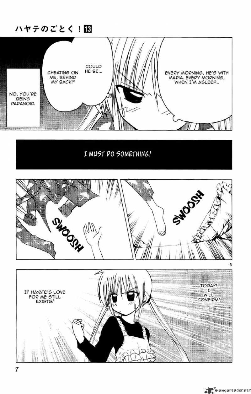 Hayate No Gotoku! - Chapter 130 : The Determination To Live Is Stronger Than Anything