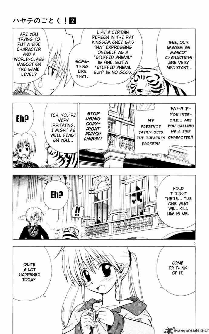 Hayate No Gotoku! - Chapter 10 : Incinerate It To Ashes At Midnight On A Moonlit Night