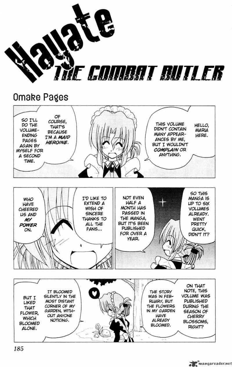 Hayate No Gotoku! - Chapter 63 : Then, He Doesn T Become A Legend