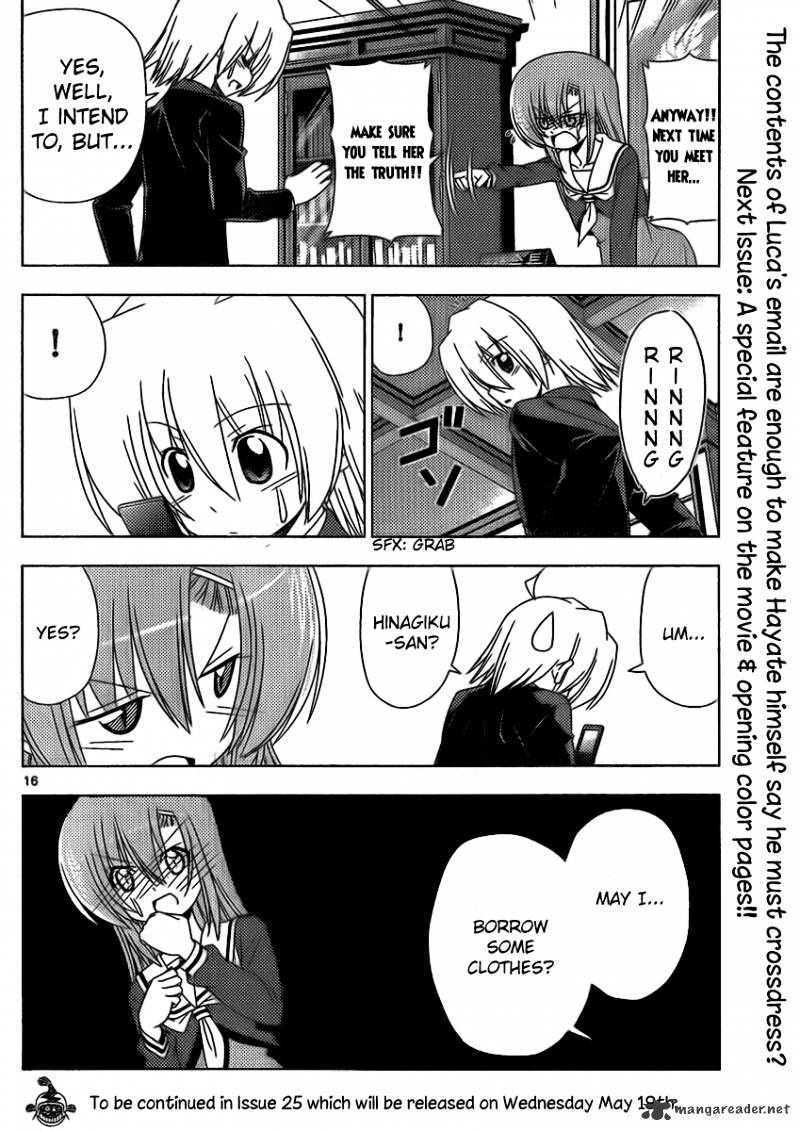 Hayate No Gotoku! - Chapter 319 : Crappy Adviser