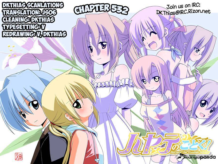 Hayate No Gotoku! - Chapter 532 : Where Everything Is Said To Be