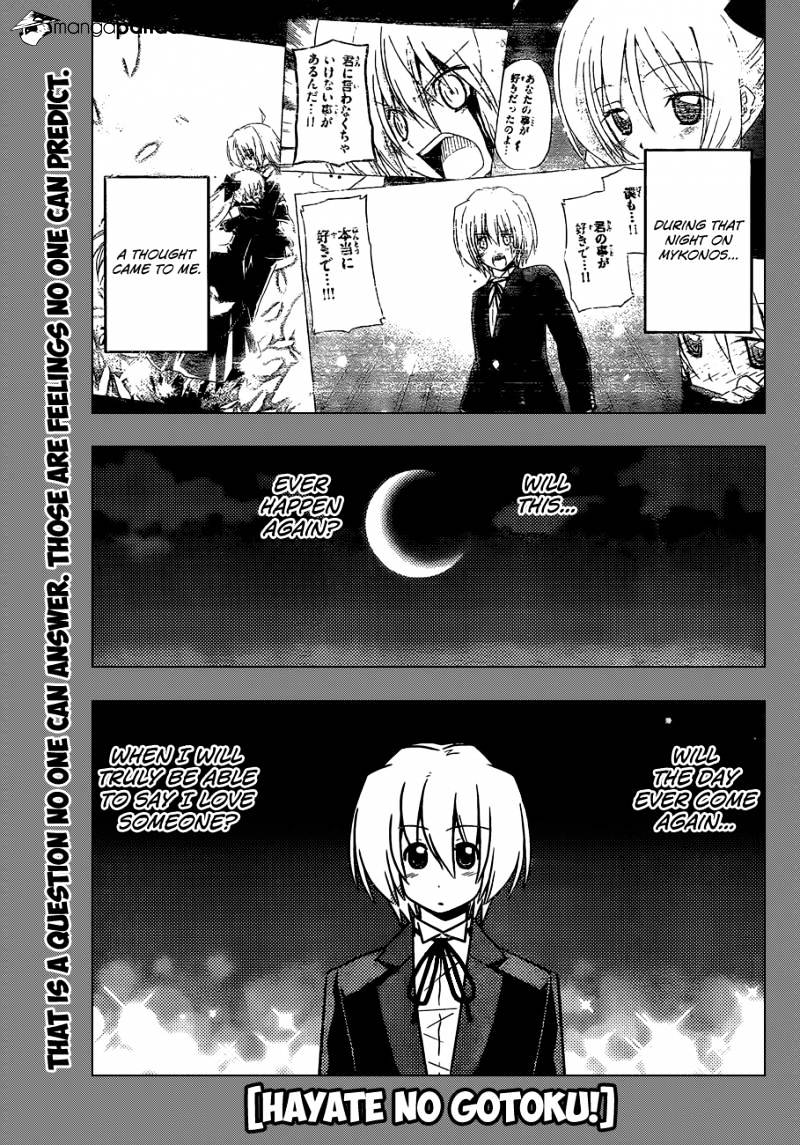 Hayate No Gotoku! - Chapter 381 : That Is What It Is To Be A Man, That Is What It Is To Be Young, Brother Gavan