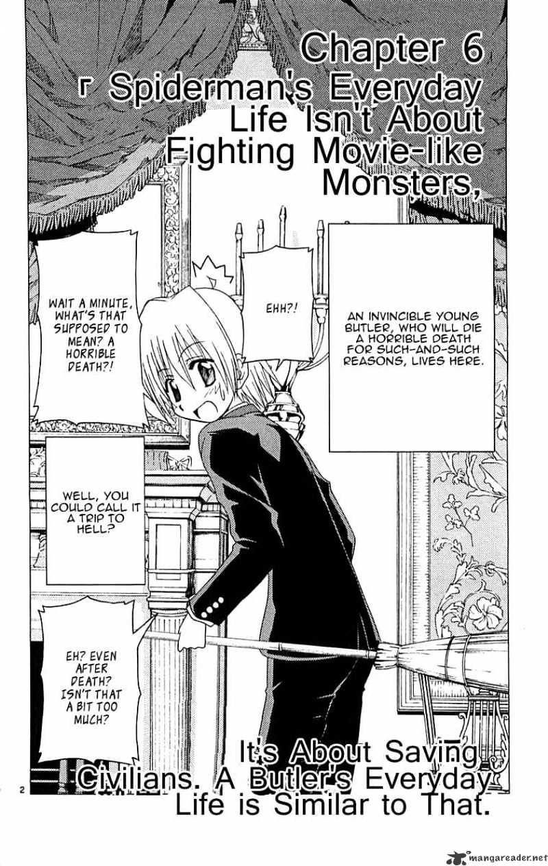 Hayate No Gotoku! - Chapter 124 : Spiderman S Everyday Life Isn T About Fighting Movie-Like Monsters