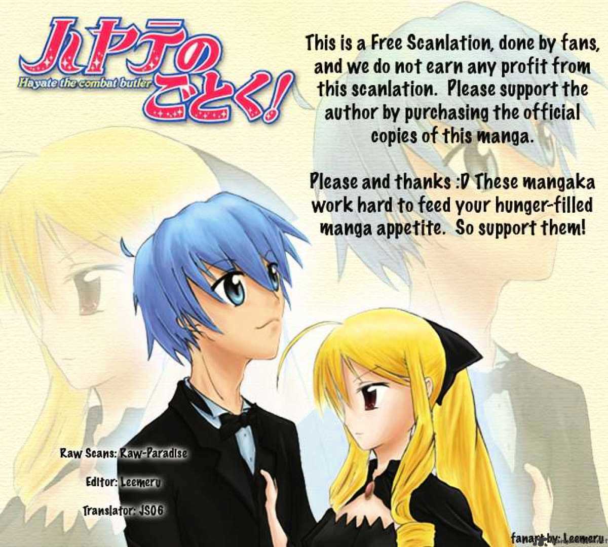 Hayate No Gotoku! - Chapter 255 : One Word