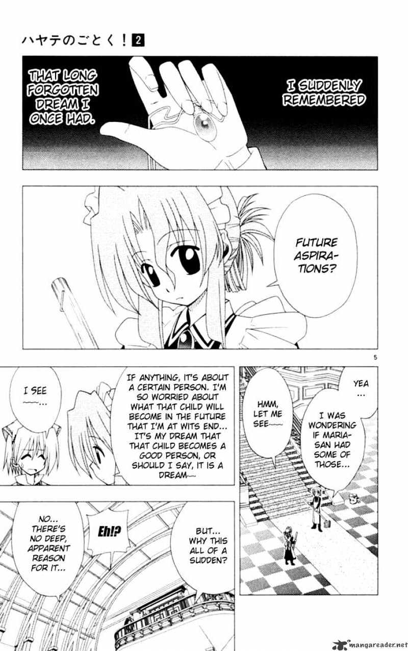 Hayate No Gotoku! - Chapter 15 : How To Lose A Golden Feather