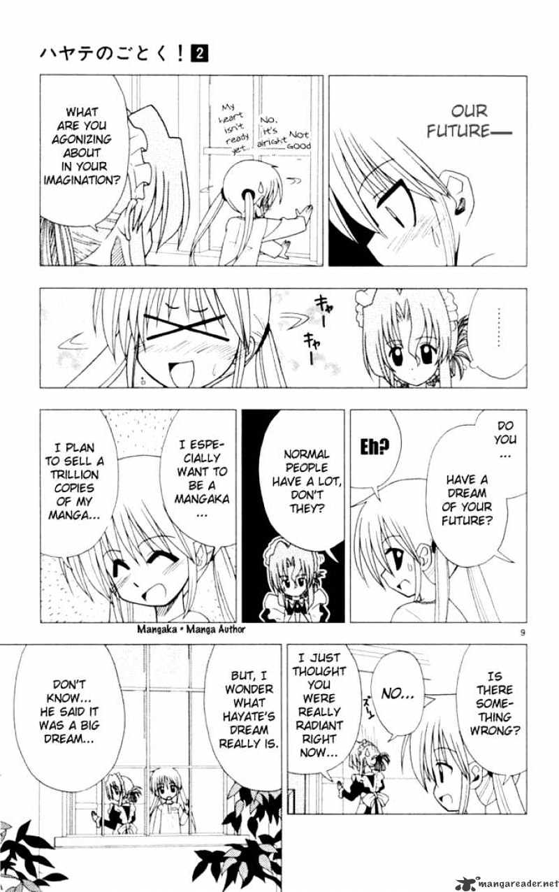 Hayate No Gotoku! - Chapter 15 : How To Lose A Golden Feather