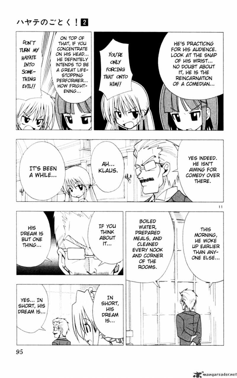 Hayate No Gotoku! - Chapter 15 : How To Lose A Golden Feather