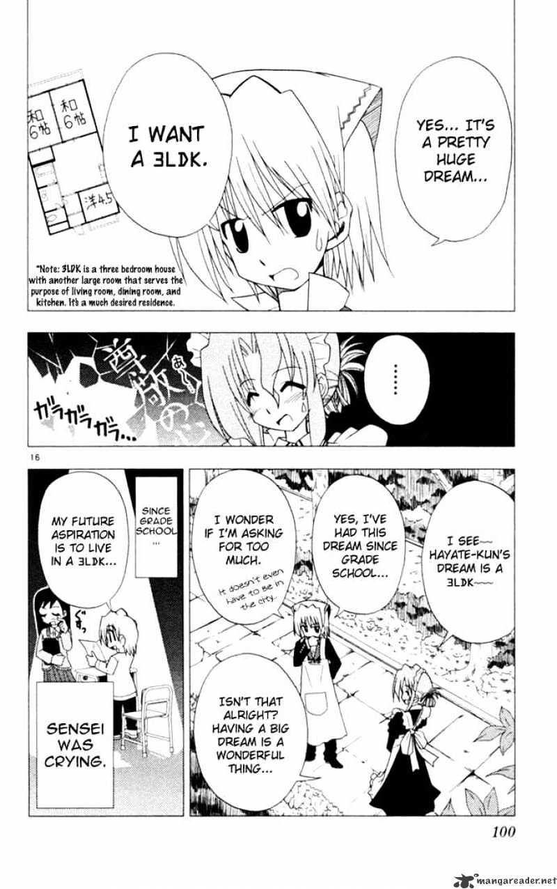 Hayate No Gotoku! - Chapter 15 : How To Lose A Golden Feather